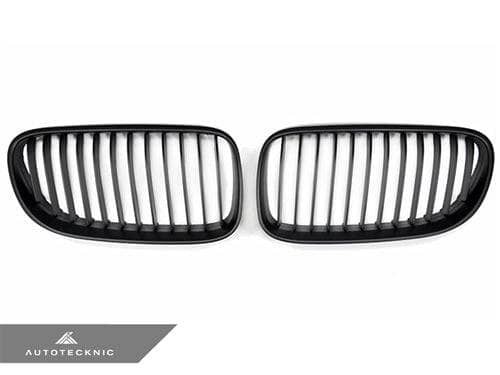 Kies-Motorsports AutoTecknic USA AutoTecknic Stealth Black Front Grille Set - E92 Coupe / E93 Cabrio | 3 Series LCI
