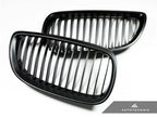 Kies-Motorsports AutoTecknic USA AutoTecknic Stealth Black Front Grille Set - E92/ E93 3-Series Pre-LCI (including E9X M3)