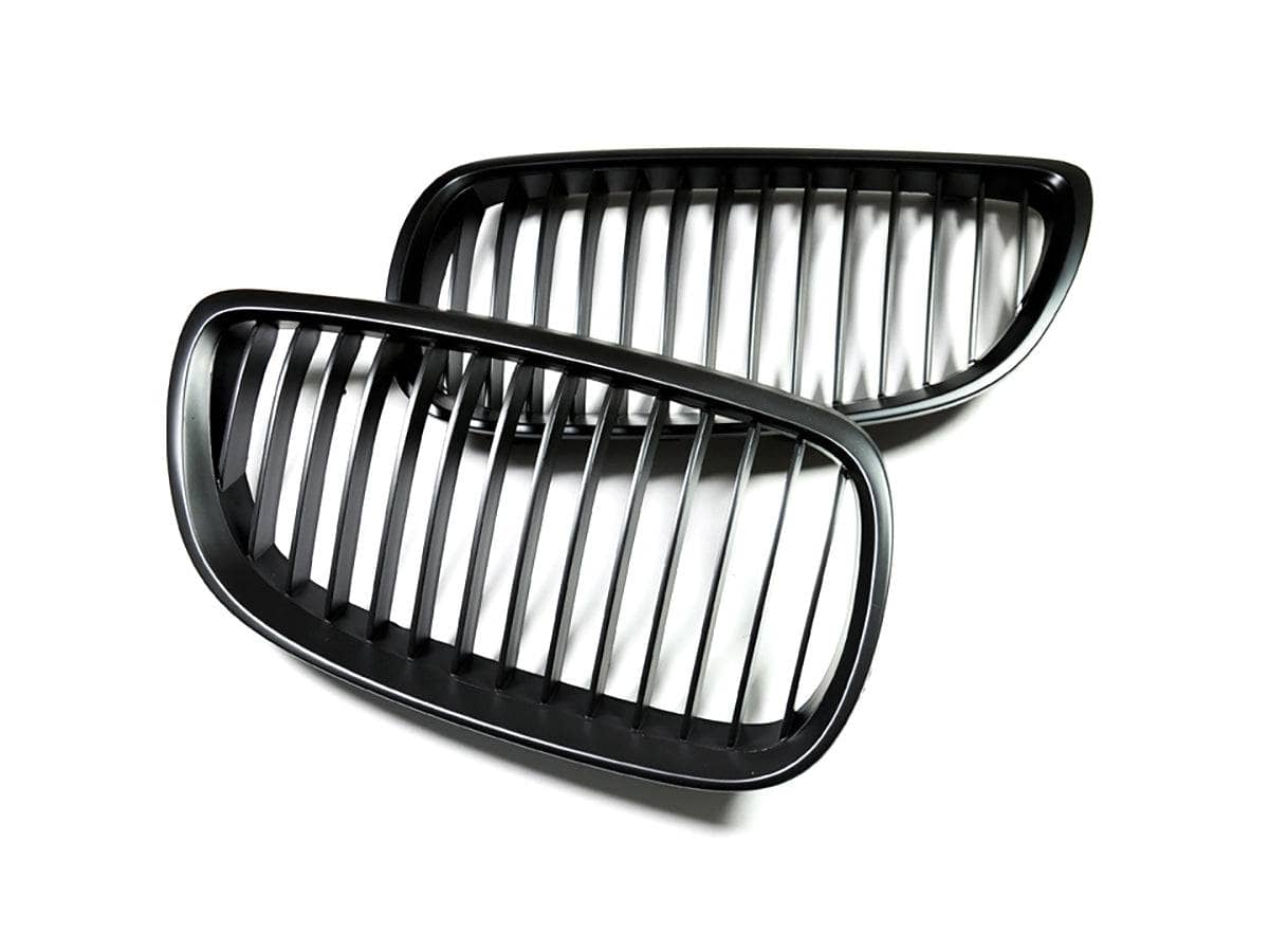 Kies-Motorsports AutoTecknic USA AutoTecknic Stealth Black Front Grille Set - E92/ E93 3-Series Pre-LCI (including E9X M3)