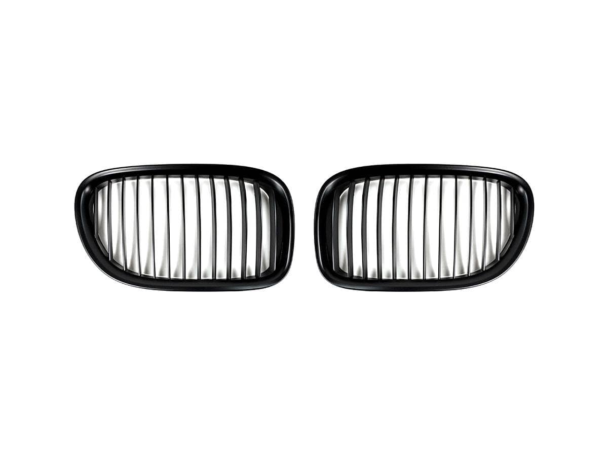 Kies-Motorsports AutoTecknic USA AutoTecknic Stealth Black Front Grille Set - F01/ F02 7-Series