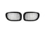 Kies-Motorsports AutoTecknic USA AutoTecknic Stealth Black Front Grille Set - F01/ F02 7-Series