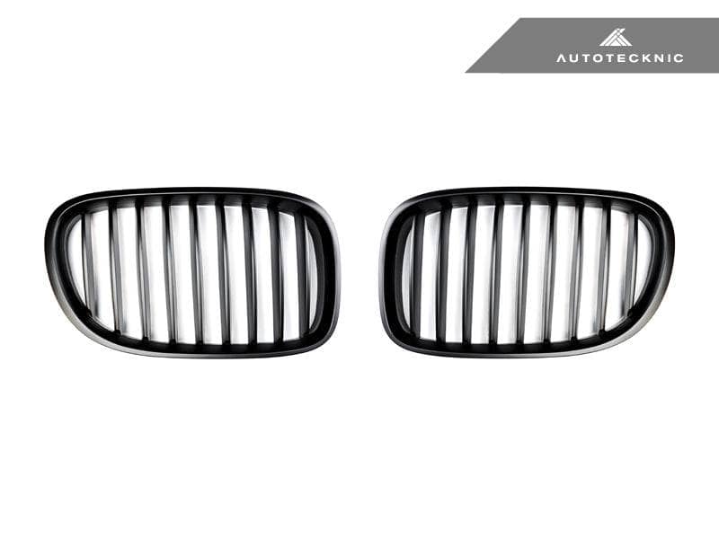 Kies-Motorsports AutoTecknic USA AutoTecknic Stealth Black Front Grille Set - F01/ F02 7-Series LCI Main image