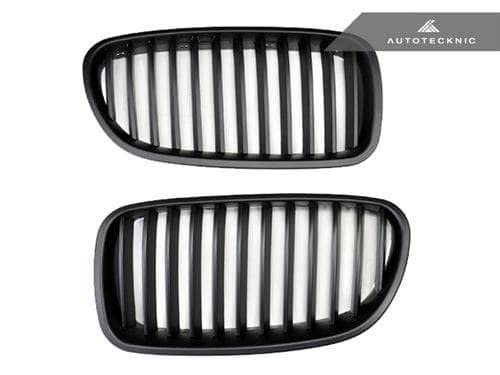 Kies-Motorsports AutoTecknic USA AutoTecknic Stealth Black Front Grille Set - F10 Sedan/ F11 Wagon | 5-Series