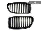 Kies-Motorsports AutoTecknic USA AutoTecknic Stealth Black Front Grille Set - F10 Sedan/ F11 Wagon | 5-Series
