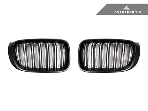 Kies-Motorsports AutoTecknic USA AutoTecknic Stealth Black Front Grille Set - F25 X3 LCI | F26 X4