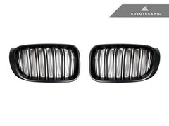 Kies-Motorsports AutoTecknic USA AutoTecknic Stealth Black Front Grille Set - F25 X3 LCI | F26 X4