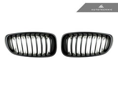 Kies-Motorsports AutoTecknic USA AutoTecknic Stealth Black Front Grille Set - F34 3-Series Gran Turismo