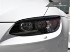 Kies-Motorsports AutoTecknic USA AutoTecknic Stealth Black Headlight Trim Set - BMW E92/ E93 M3 & 3-Series Coupe/ Convertible Pre-LCI