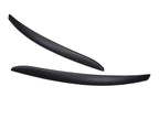 Kies-Motorsports AutoTecknic USA AutoTecknic Stealth Black Headlight Trim Set - BMW E92/ E93 M3 & 3-Series Coupe/ Convertible Pre-LCI