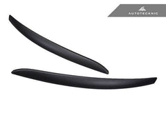 Kies-Motorsports AutoTecknic USA AutoTecknic Stealth Black Headlight Trim Set - E92/ E93 M3 & 3-Series Coupe/ Convertible Pre-LCI