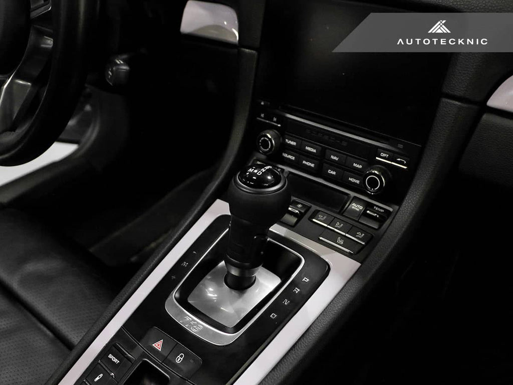 Kies-Motorsports AutoTecknic USA AutoTecknic Suede Shifter Knob - Porsche Macan (95B) 2015–2024