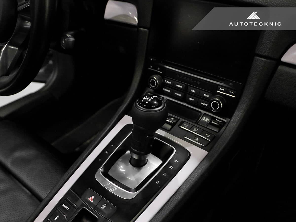 Kies-Motorsports AutoTecknic USA AutoTecknic Suede Shifter Knob - Porsche Macan (95B) 2015–2024