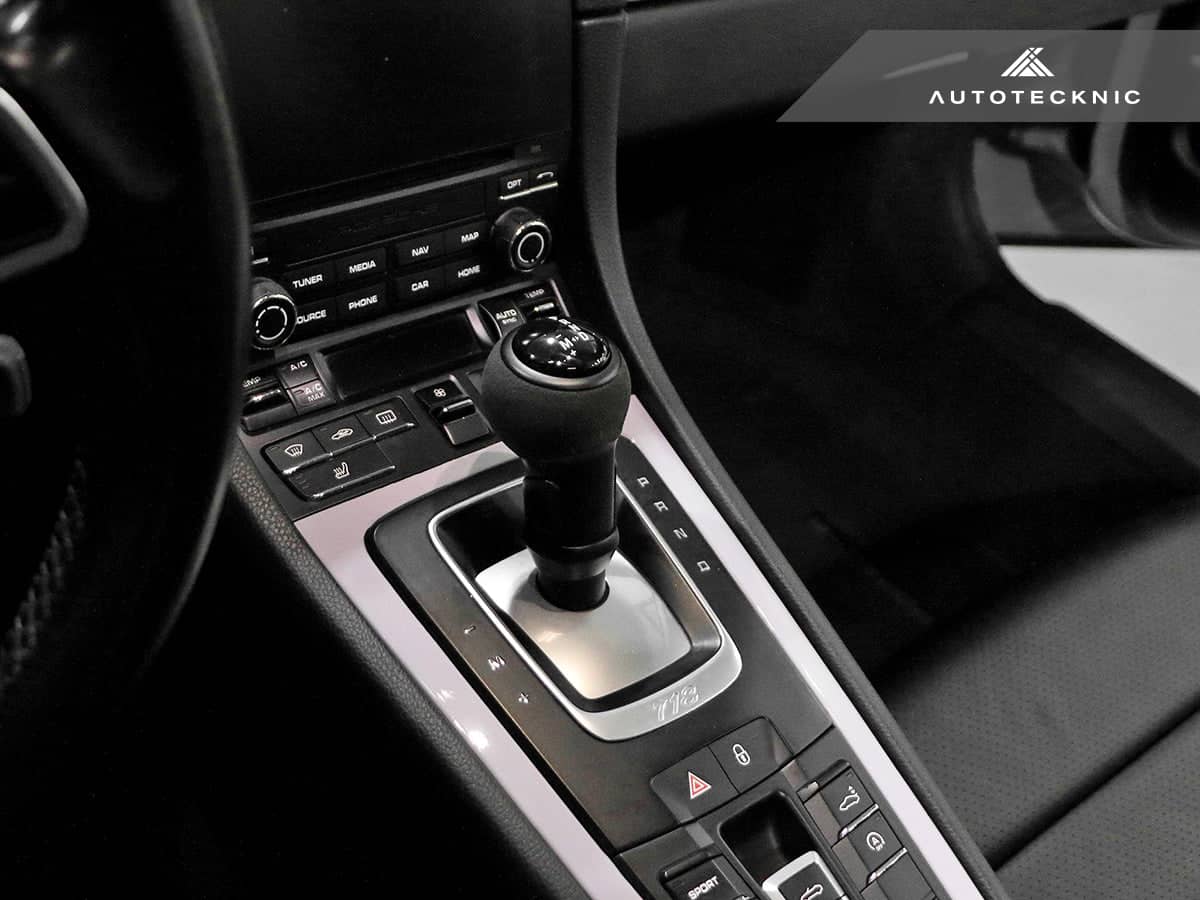 Kies-Motorsports AutoTecknic USA AutoTecknic Suede Shifter Knob - Porsche Macan (95B) 2015–2024