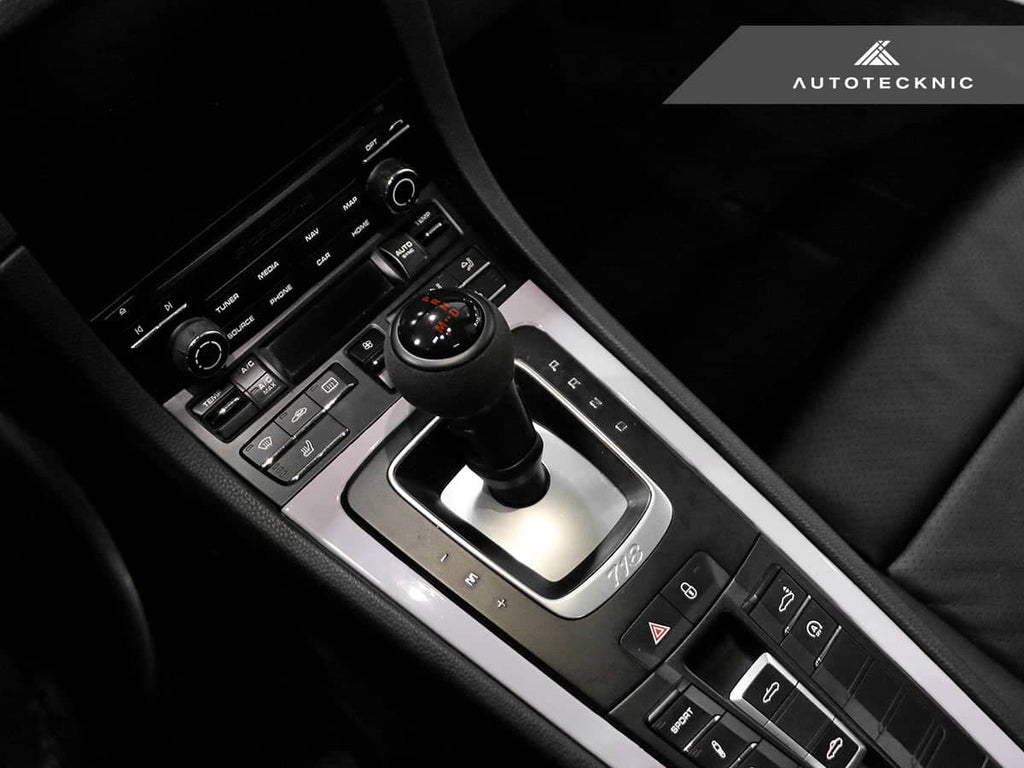 Kies-Motorsports AutoTecknic USA AutoTecknic Suede Shifter Knob - Porsche Macan (95B) 2015–2024