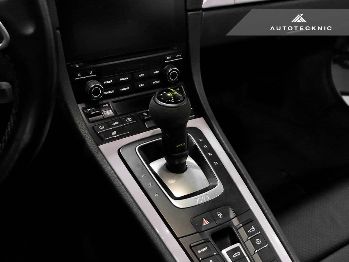 Kies-Motorsports AutoTecknic USA AutoTecknic Suede Shifter Knob - Porsche Macan (95B) 2015–2024