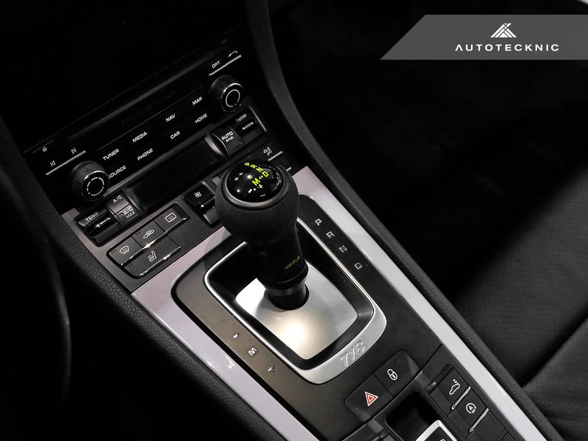 Kies-Motorsports AutoTecknic USA AutoTecknic Suede Shifter Knob - Porsche Macan (95B) 2015–2024