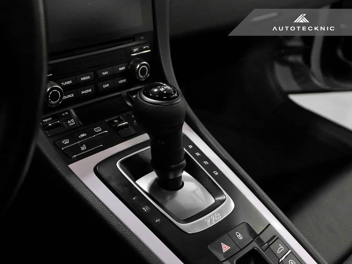Kies-Motorsports AutoTecknic USA AutoTecknic Suede Shifter Knob - Porsche Macan (95B) 2015–2024