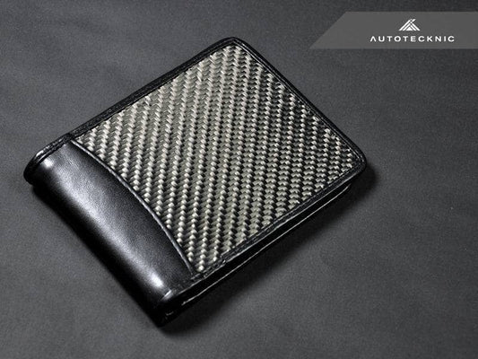 Kies-Motorsports AutoTecknic USA AutoTecknic Textured Matte Carbon Fiber Bi-Fold Wallet