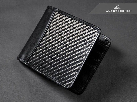 Kies-Motorsports AutoTecknic USA AutoTecknic Textured Matte Carbon Fiber Bi-Fold Wallet