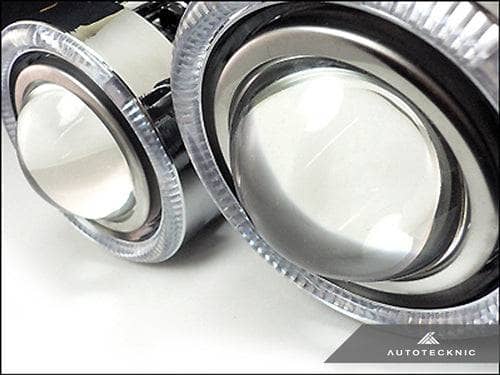 Kies-Motorsports AutoTecknic USA AutoTecknic Universal Projector Fog Lights - Clear Projector P1A