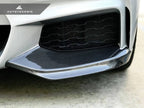 Kies-Motorsports AutoTecknic USA AutoTecknic Vacuumed Carbon Fiber Aero Splitters - F32/ F33/ F36 4-Series M-Sport