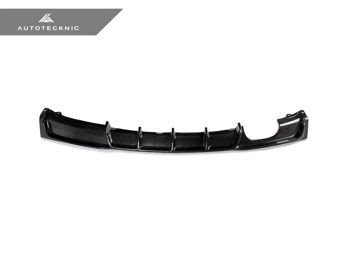 Kies-Motorsports AutoTecknic USA AutoTecknic Vacuumed Carbon Fiber Diffuser - BMW F30 M-Sport