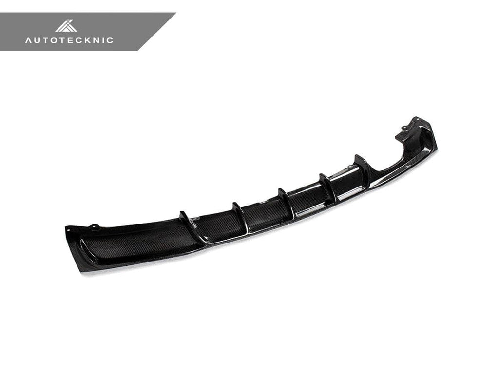 Kies-Motorsports AutoTecknic USA AutoTecknic Vacuumed Carbon Fiber Diffuser - BMW F30 M-Sport