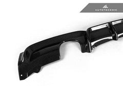 Kies-Motorsports AutoTecknic USA AutoTecknic Vacuumed Carbon Fiber Diffuser - F30 M-Sport