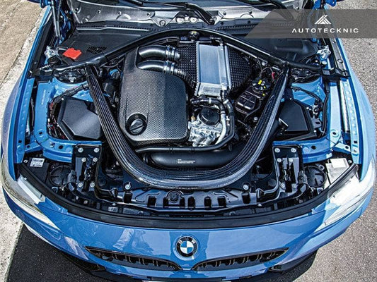 Kies-Motorsports AutoTecknic USA AutoTecknic Vacuumed Carbon Fiber Engine Cover - F80 M3 | F82 M4