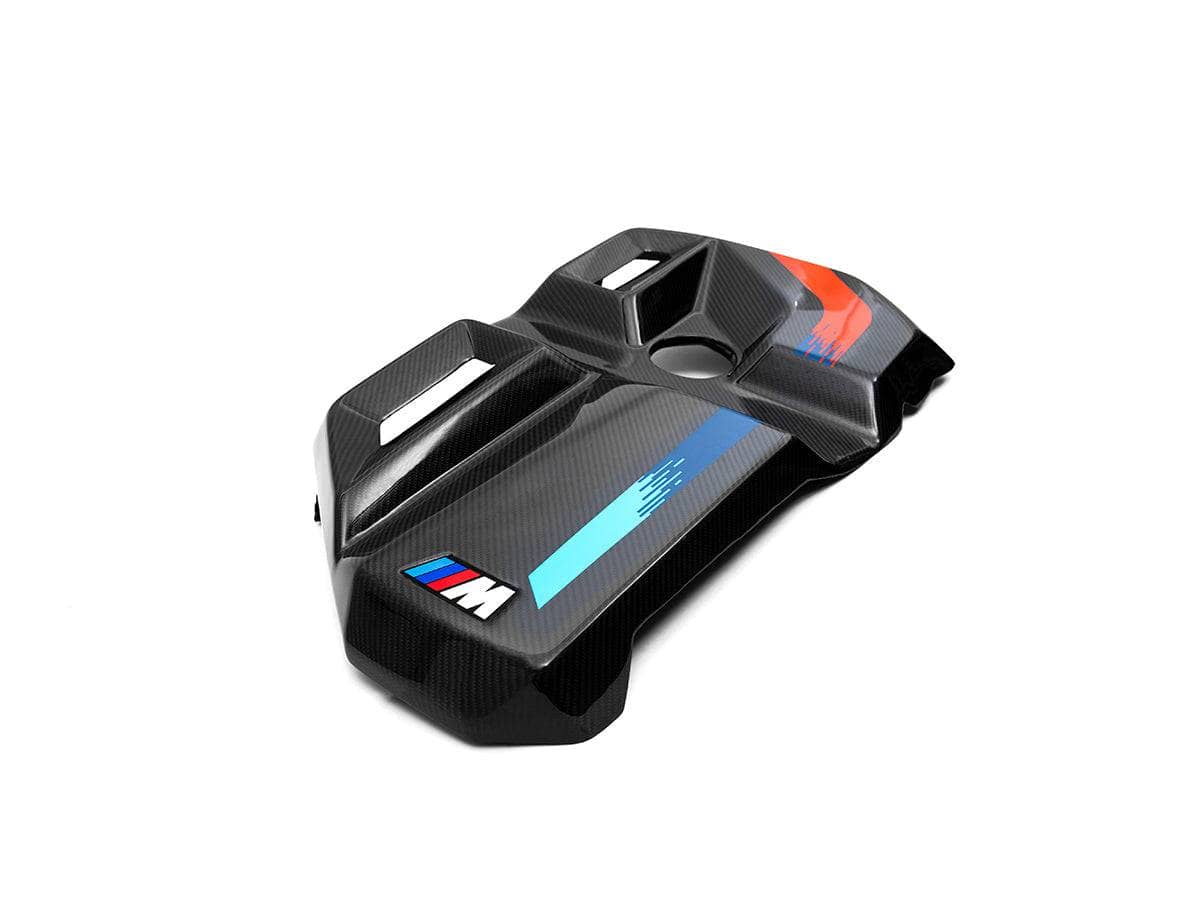 Kies-Motorsports AutoTecknic USA AutoTecknic Version II Dry Carbon Fiber Engine Cover - BMW G80 M3 | G82/ G83 M4 Main image