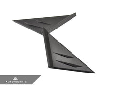 Kies-Motorsports AutoTecknic USA AutoTecknic Version II Side Mirror Wind Deflector Set - A90 Supra 2020-Up A90 Supra 2020-Up / No