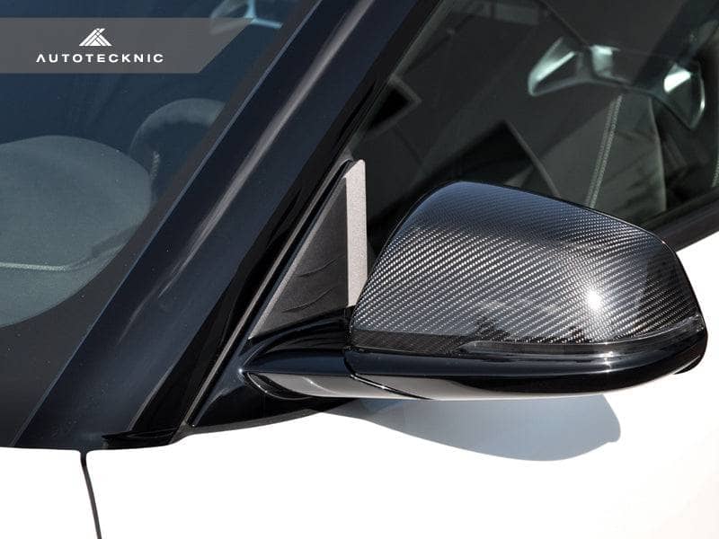 Kies-Motorsports AutoTecknic USA AutoTecknic Version II Side Mirror Wind Deflector Set - A90 Supra 2020-Up A90 Supra 2020-Up / No Main image