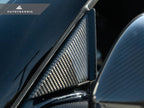 Kies-Motorsports AutoTecknic USA AutoTecknic Version III Dry Carbon Side Mirror Wind Deflector Set - A90 Supra 2020-Up