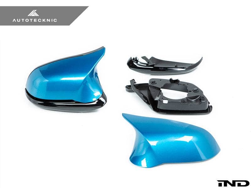 Kies-Motorsports AutoTecknic USA AutoTecknic Version III M-Inspired Mirror Housing Kit - BMW F22 2-Series | F30 3-Series | F32 4-Series | F87 M2