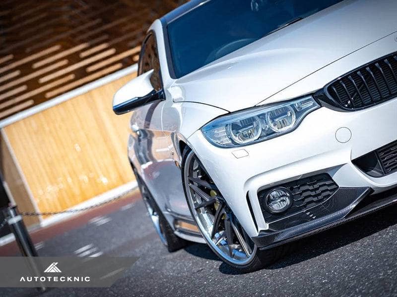 Kies-Motorsports AutoTecknic USA AutoTecknic Version III M-Inspired Mirror Housing Kit - BMW F22 2-Series | F30 3-Series | F32 4-Series | F87 M2