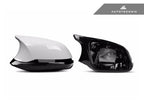 Kies-Motorsports AutoTecknic USA AutoTecknic Version III M-Inspired Mirror Housing Kit - F22 2-Series | F30 3-Series | F32 4-Series | F87 M2