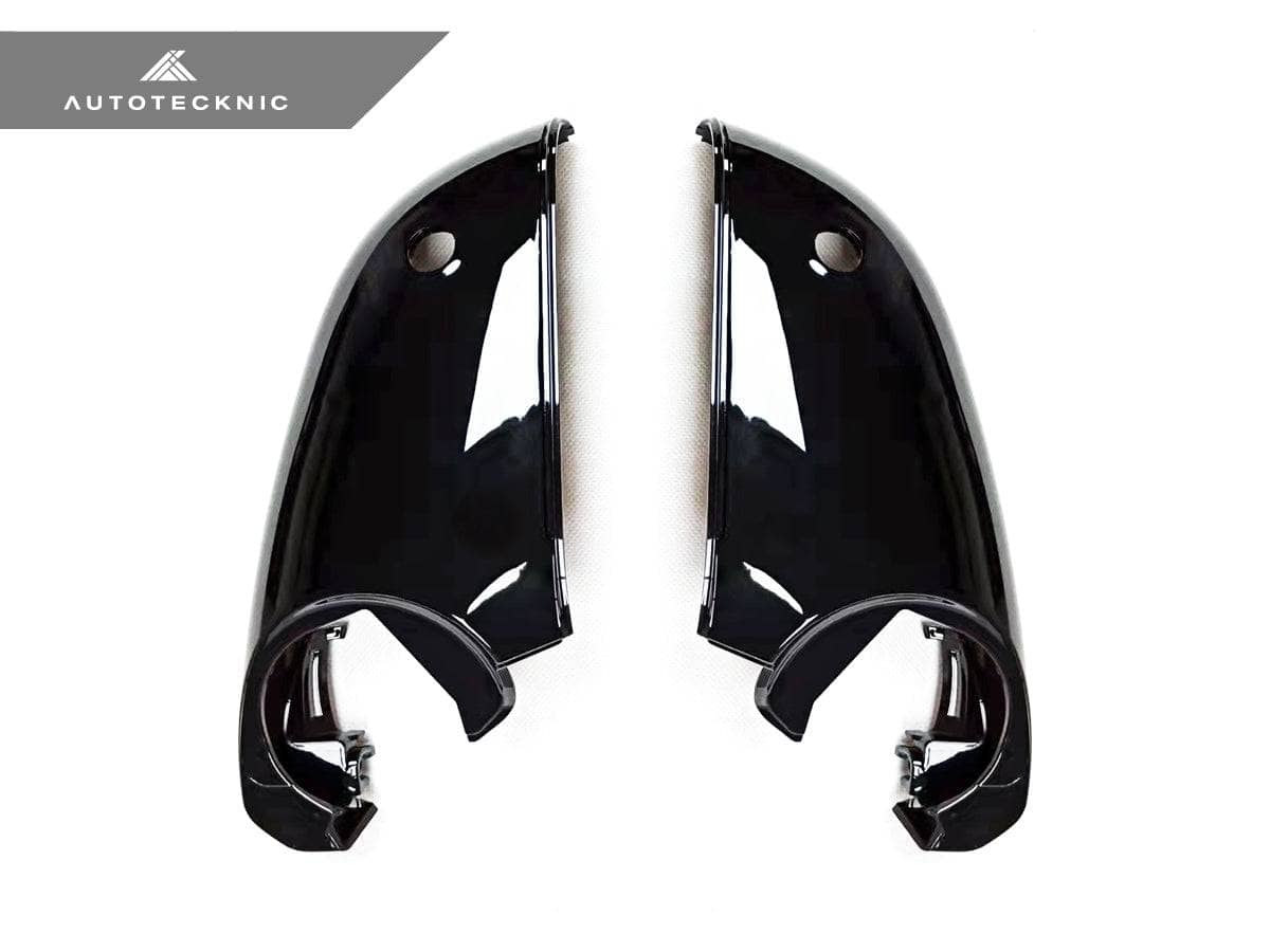 Kies-Motorsports AutoTecknic USA AutoTecknic Version III M-Inspired Mirror Housing Kit - F22 2-Series | F30 3-Series | F32 4-Series | F87 M2 F87 M2 / Alpine White (300) / Yes - 360° Camera on Lower Bezel
