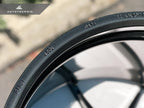 Kies-Motorsports AutoTecknic USA BBS FI-R 20x9 +35 / 20x11.5 +40 5x112 Diamond Black (Audi R8 / Huracan, Set of 4)