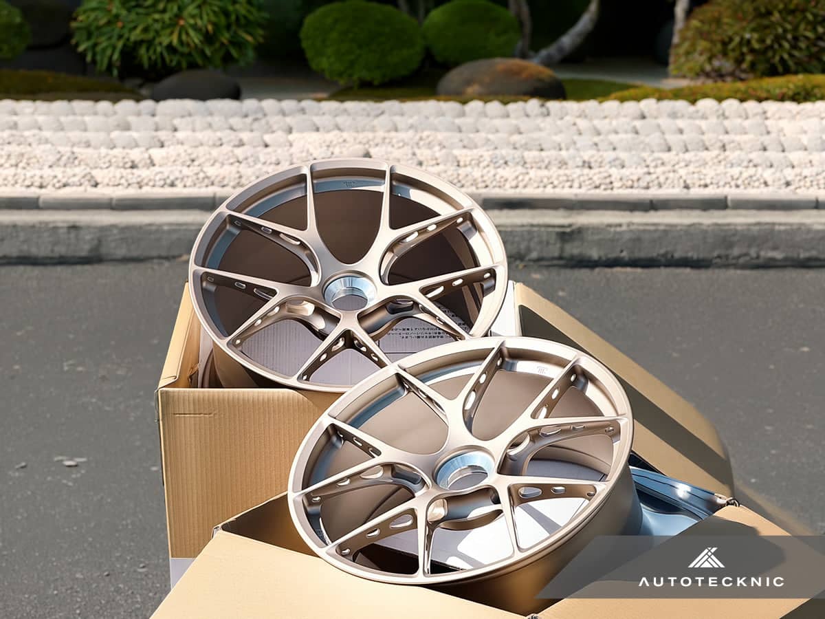 Kies-Motorsports AutoTecknic USA BBS FI-R EVO 20x9.5 / 21x12 Center Lock Porsche 992 GT3 (Set of 4) Main image