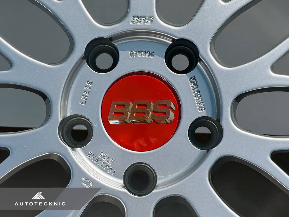 Kies-Motorsports AutoTecknic USA BBS LM 19x10 +25 / 19x11 +25 5x120 Diamond Silver (E46 / E9x M3, Set of 4)