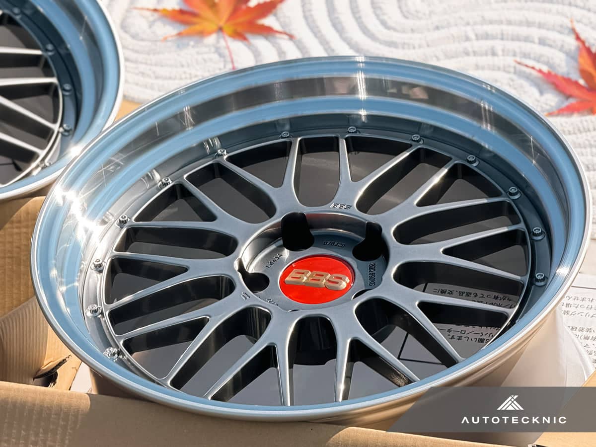 Kies-Motorsports AutoTecknic USA BBS LM 19x9.5 +22 / 19x11 +37 5x120 Diamond Black - F8X M2/M3/M4 (Set of 4)