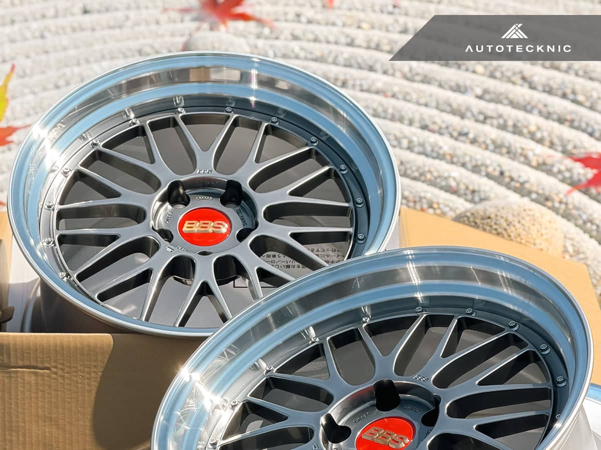 Kies-Motorsports AutoTecknic USA BBS LM 19x9.5 +22 / 19x11 +37 5x120 Diamond Black - F8X M2/M3/M4 (Set of 4) Main image
