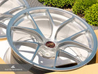 Kies-Motorsports AutoTecknic USA BBS RI-D 20x9.5 +10 / 20x10.5 +15 5x112 Diamond Silver (G8X M2/M3/M4, Set of 4)
