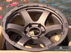 Kies-Motorsports AutoTecknic USA gram Lights 57DR-X HD 18x9 +0 6x139.7 Dark Bronze (Z2) - Heavy Duty (Set of 4)