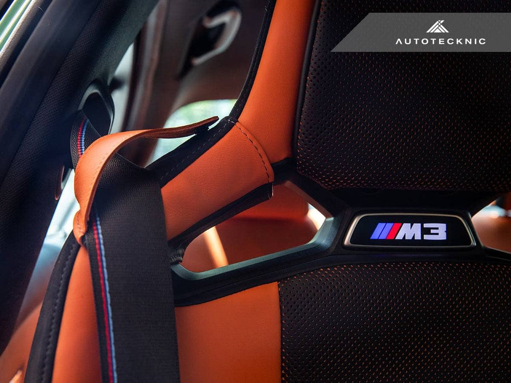 Kies-Motorsports AutoTecknic USA SWorx Seatbelt Retaining Guide Set - M Carbon Bucket Seat