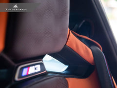 Kies-Motorsports AutoTecknic USA SWorx Seatbelt Retaining Guide Set - M Carbon Bucket Seat