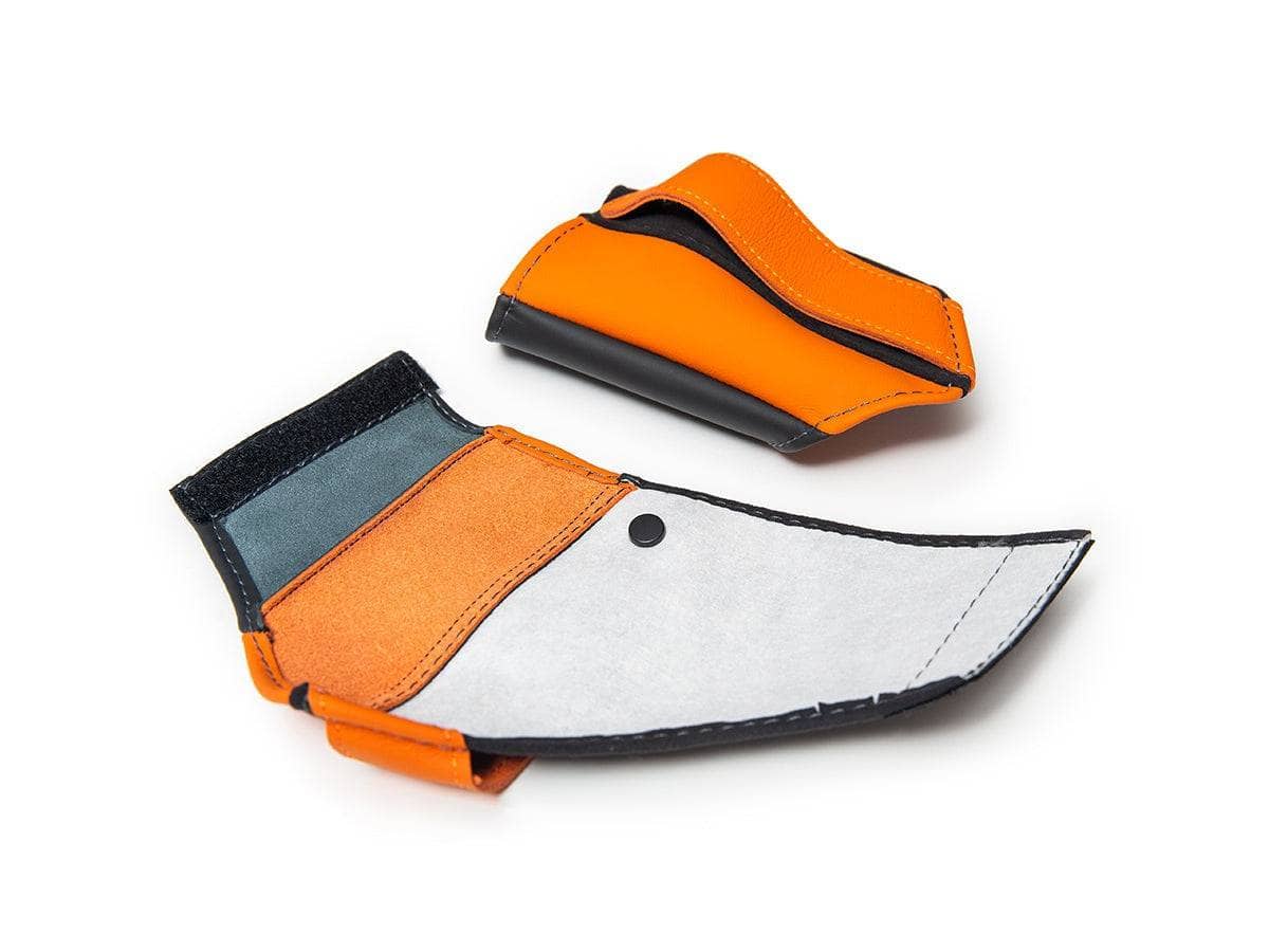 Kies-Motorsports AutoTecknic USA SWorx Seatbelt Retaining Guide Set - M Carbon Bucket Seat Kyalami Orange/ Black / No