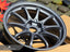 Kies-Motorsports AutoTecknic USA Volk Racing CE28N+ M-Spec 18x10 +40 5x120 Blast Gunmetal (Set of 4)