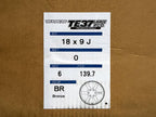 Kies-Motorsports AutoTecknic USA Volk Racing TE37 Large PCD Progressive Model II 18x9 +0 6x139.7 Bronze (Set of 4)