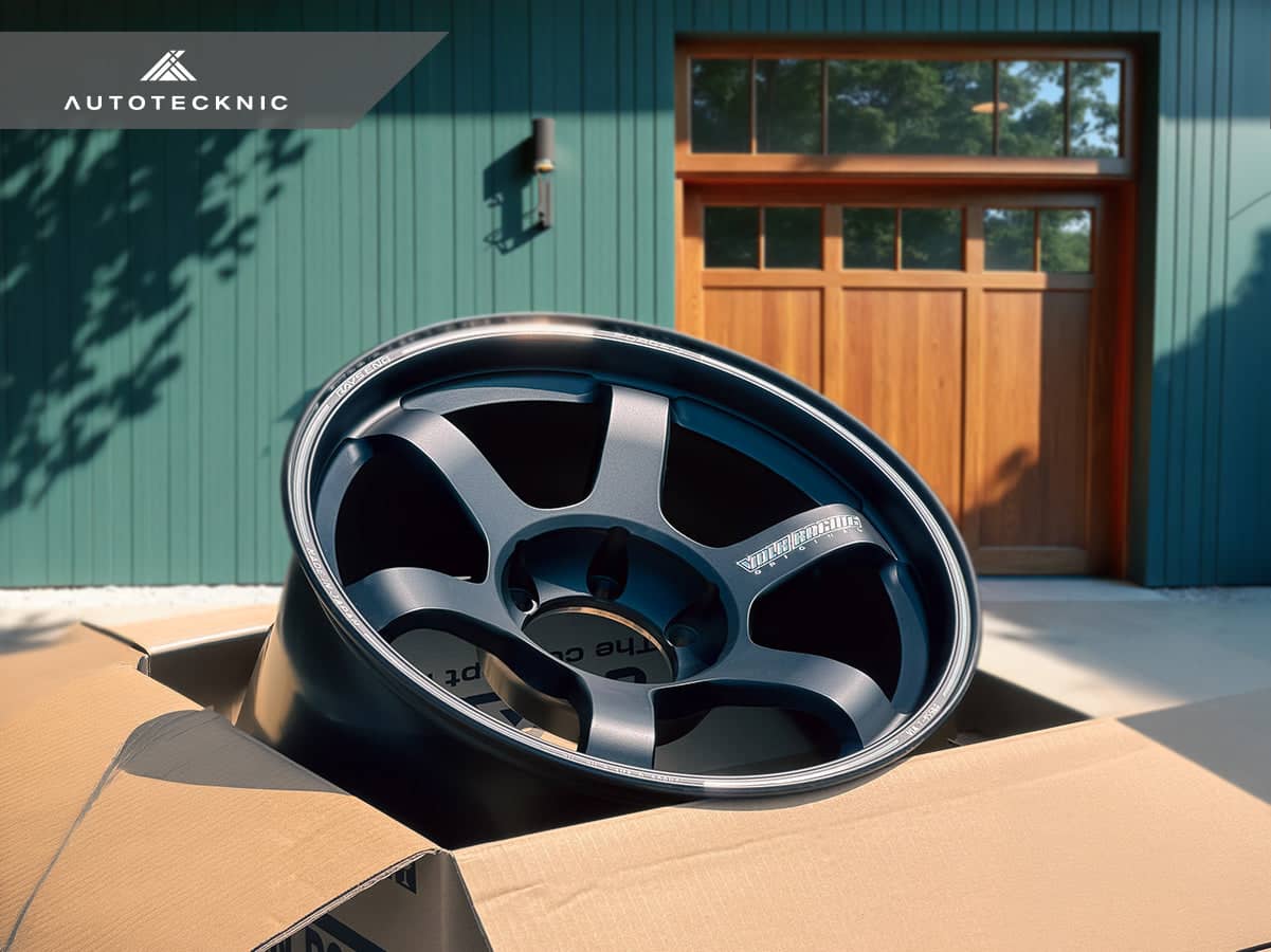 Kies-Motorsports AutoTecknic USA Volk Racing TE37 Large PCD Progressive Model II 18x9 +0 6x139.7 Matte Black (Set of 4)
